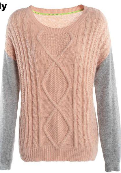 毛衣袖子织法,从肩膀直接连到袖子上怎么织?