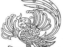 凤纹图案图片
