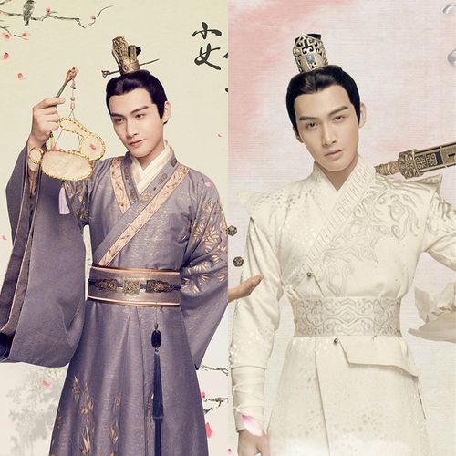 影视剧小女花不弃张彬彬同款男汉服古装武侠公子服书生服侠客服