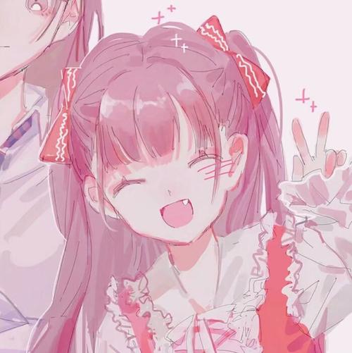 动漫女生闺蜜头像