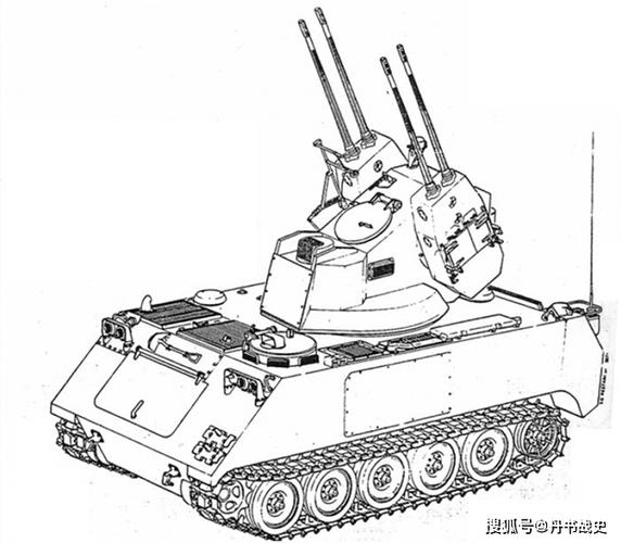 原创西达姆25自行防空炮被意大利改装的m113运兵车