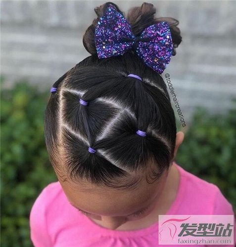 5-8岁女宝长发发型 10款小公主发型扎法