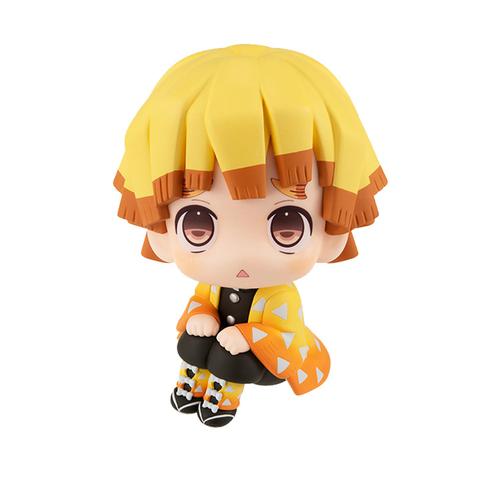 4款q版鬼灭之刃祢豆子 炭治郎 嘴平伊之助 我妻善逸 坐姿手办模型