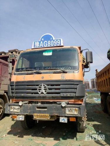 转让北奔后八轮工程渣土车