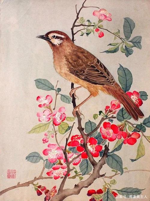 生动艳丽,赏心悦目——陈仲年花鸟鱼工笔画作品欣赏(图)