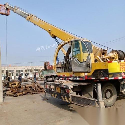 河北廊坊转让08年徐工12吨吊车,裸车