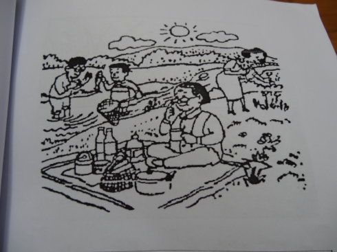 看图写话--(完美的野炊)