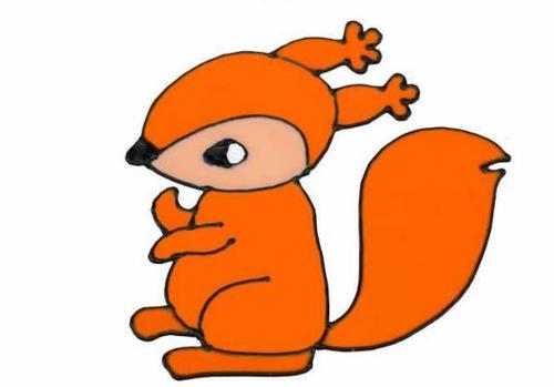 大尾巴松鼠小尾巴兔的儿童动物故事