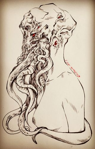 伟大的克苏鲁候汝入梦,圆.