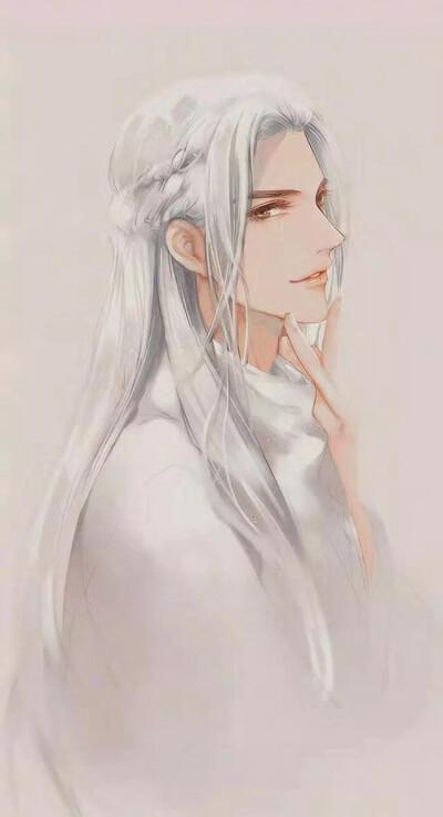 白发动漫古风美男