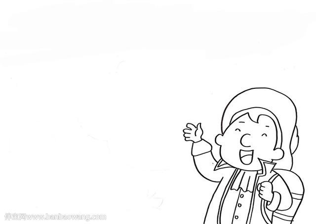 格列佛游记手抄报