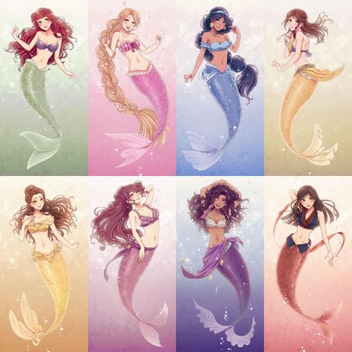 原版的爱丽儿公主