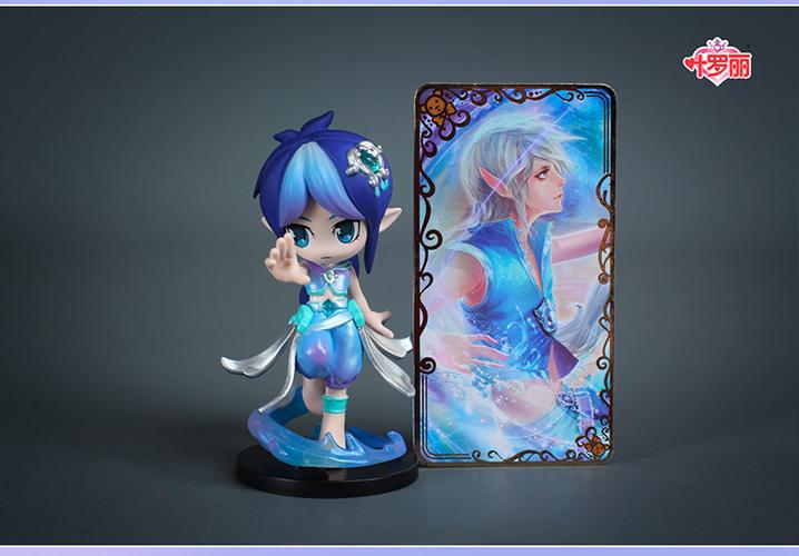 万代bandai叶罗丽盲盒娃娃精灵梦弹网红新款女孩玩具夜萝莉冰公主二二