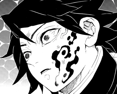 鬼灭之刃 义勇 不死川(斑纹觉醒