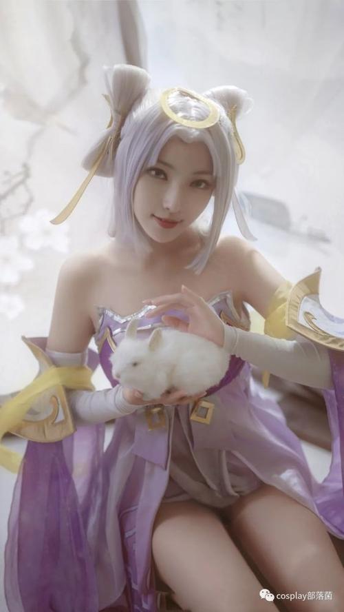 cos:王者荣耀嫦娥cos正片@米粒,夜晚的太阳,保护属于他的人