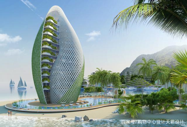 vincent callebaut建筑师将菲律宾群岛的环境定位受到启发,以天然海岸