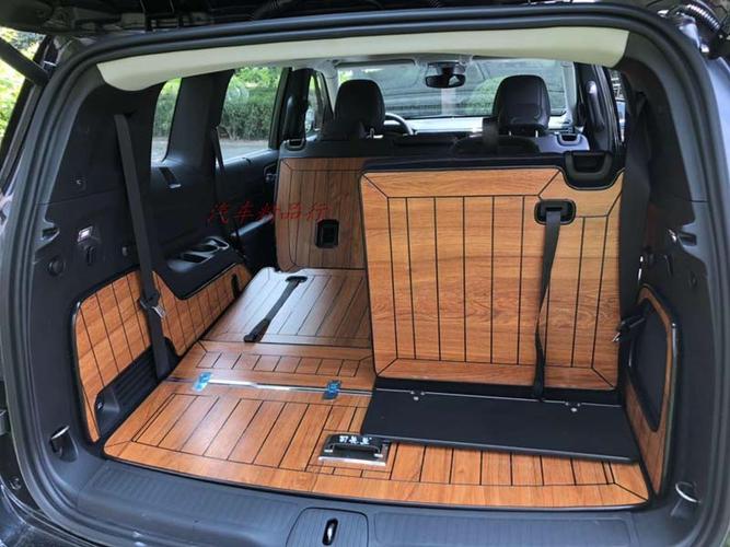 吉普普大指挥官专用柚木后备包围jeep大切诺基木质专车专用后备箱垫