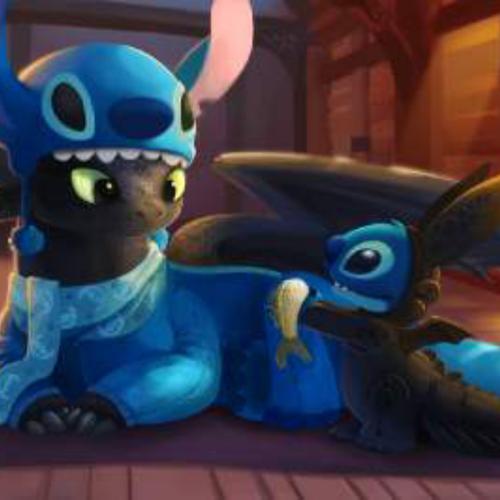 没牙仔和史迪仔