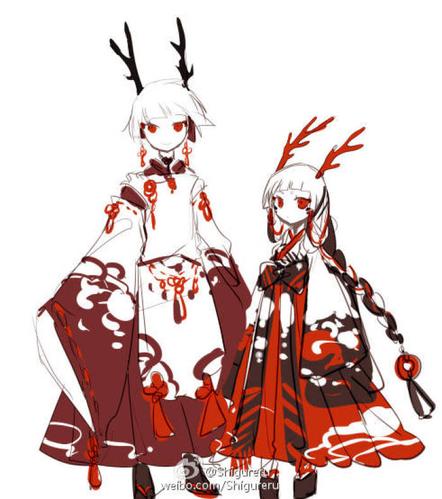 flightrising# 龙拟人 中国风 来源见水印