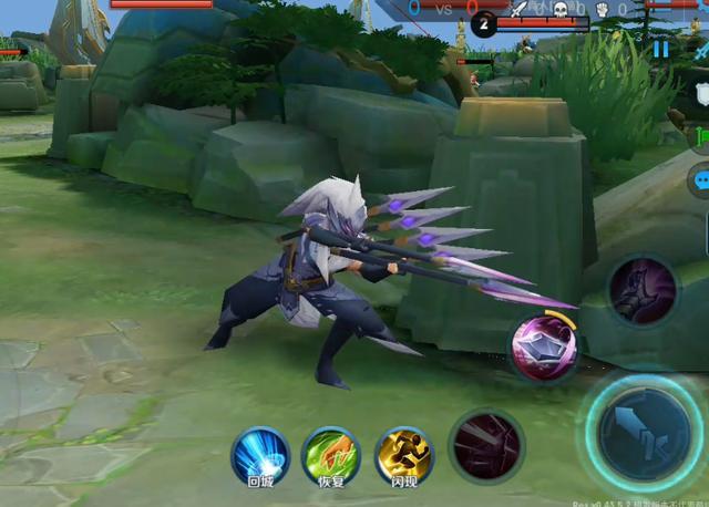 王者荣耀 3d视角下的马超 六把长枪背起来跑看着都觉得累