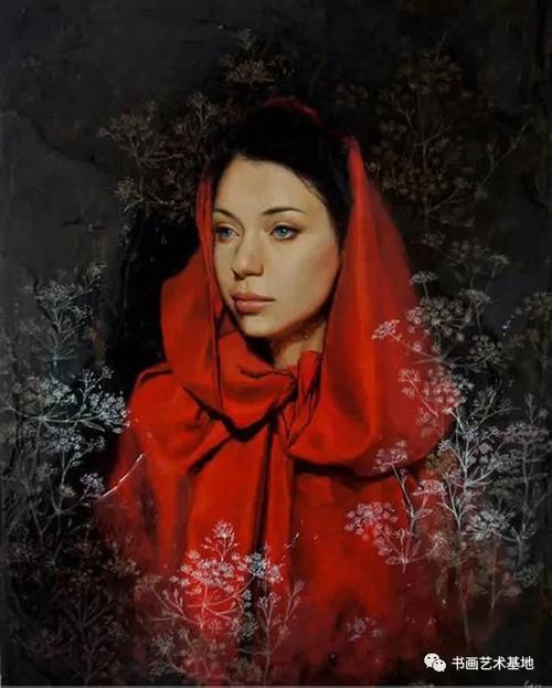 韩国女画家描绘的美女,如此性感
