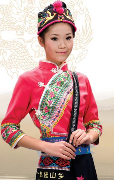 仫佬族美女图片 中国民族美女图片