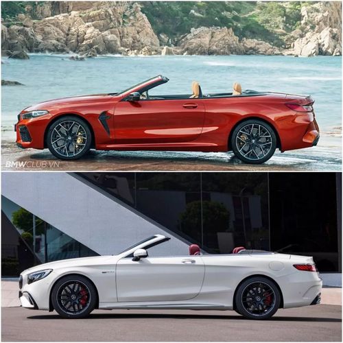 全新宝马m8,奔驰s63外观大比拼!你选蓝天白云还是三叉