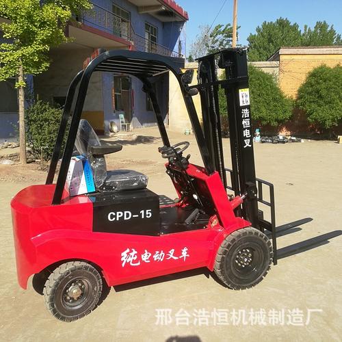 5吨2吨电动叉车 四轮座驾式搬运车升高装载车 一吨电动叉车