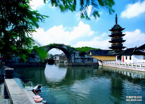 杭州到苏州震泽古镇 光福铜观音寺 光福古镇两日游[苏州]