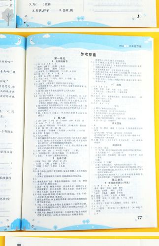 2021正版黄冈课课练六年级下册语文书同步训练人教部编版小学课本同步