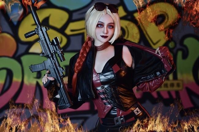 预告一张x特遣队2的哈莉奎茵