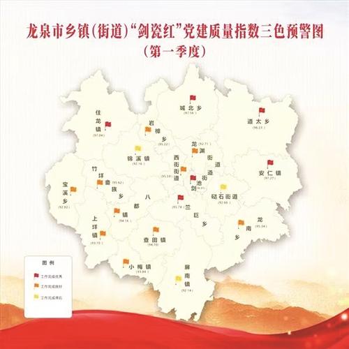 今年初,市委通过顶层设计,精心培育打造了"剑瓷红"市域党建品牌,通过"