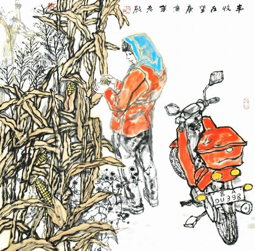 著名画家赵殿辉作品赏析