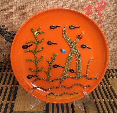 盘子画示范作品及相关准备工作