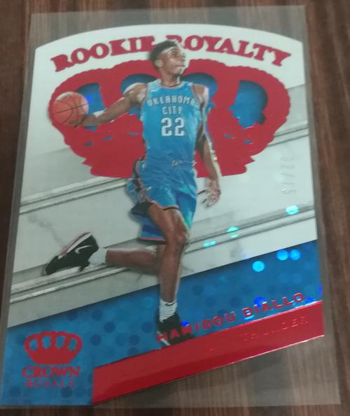 11502 雷霆 迪亚洛(hamidou diallo) 2018-19 crown royale(皇冠)