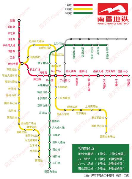 请不要再用郊区的眼光看象湖新城了 南昌地铁3号线通到莲塘