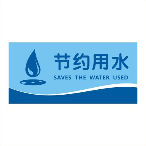 10cm 21 亚克力 科室牌 饭堂标志牌 环保提示牌 节约用水标识牌