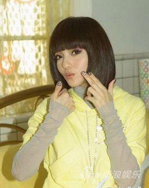 春晓pk张韶涵郭采洁 5款女星甜美齐刘海大比拼