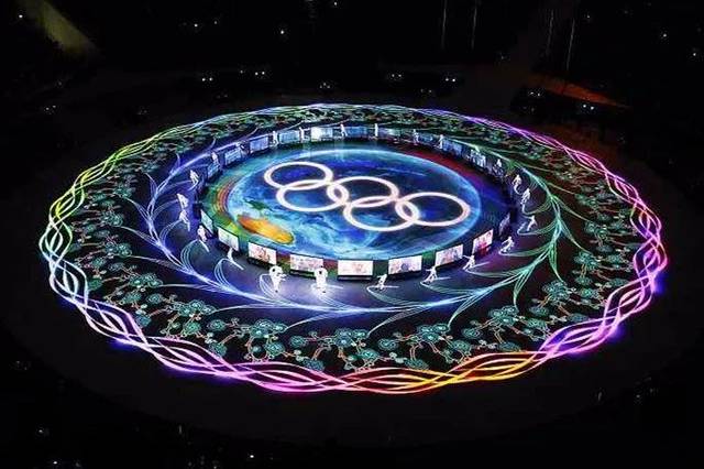 新乐体|冬奥会正式进入北京时间,2022年冬奥会会旗交接庆祝活动在北京