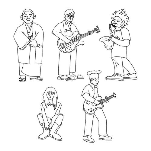 简单小人_简笔画_文化_绘画