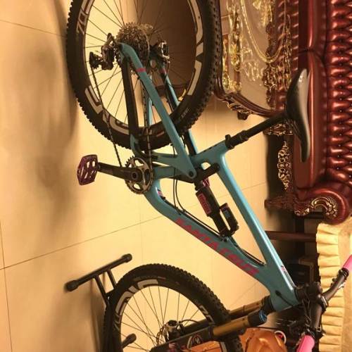 顶配santacruz 三条裤子软尾山地车