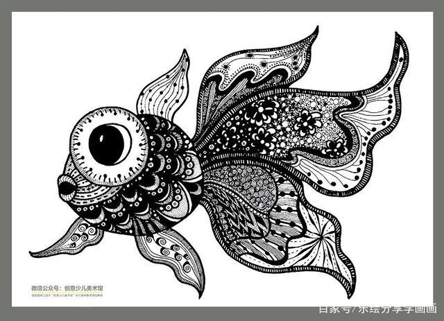 绘画参考素材|喜欢画线描装饰画?这20张素材一定不要