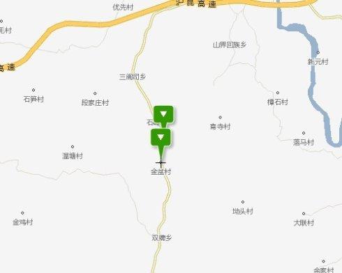 马氏豹公房后裔分布位置图(一)