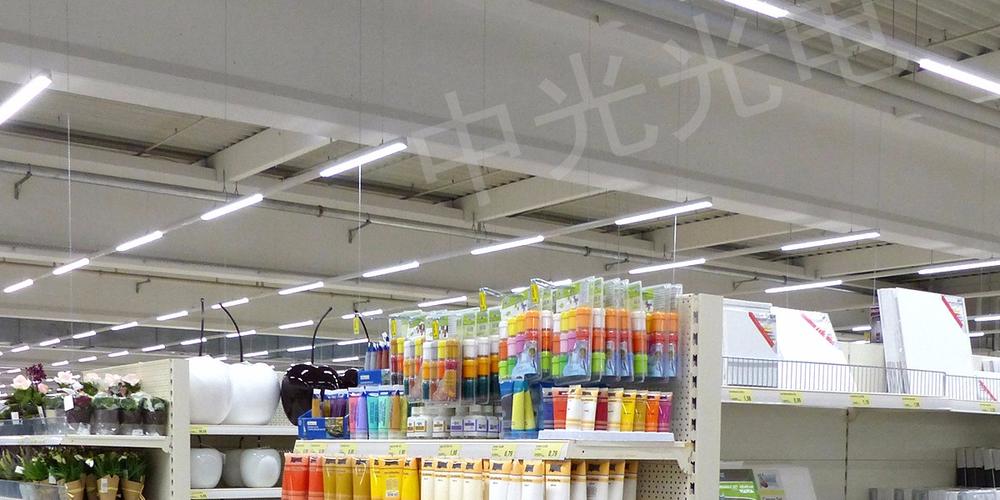 深圳线性照明灯具超市线性照明线条灯