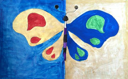 简单冷暖色的手抄报 关于绿色的手抄报