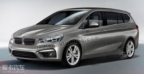 宝马7座mpv量产版效果图 或2015年推出
