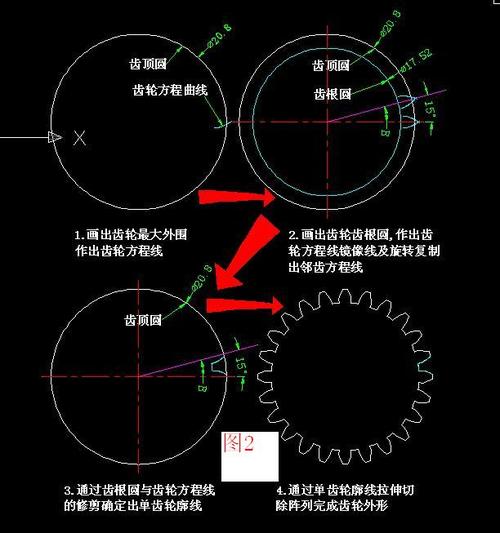proe齿轮的画法培训教程