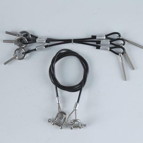 批发供应钢丝绳扣,钢丝绳锁扣,钢丝绳钥匙扣