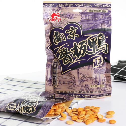 特嘉来南京板鸭味50g/100g 袋装8090后怀旧小吃休闲追剧零食批发