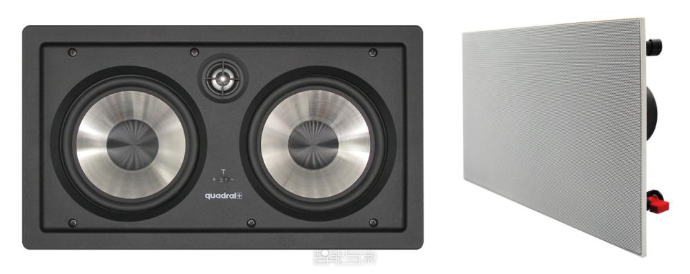德国quadral德宝定制入墙中置音箱 casa凯萨 cc6s base